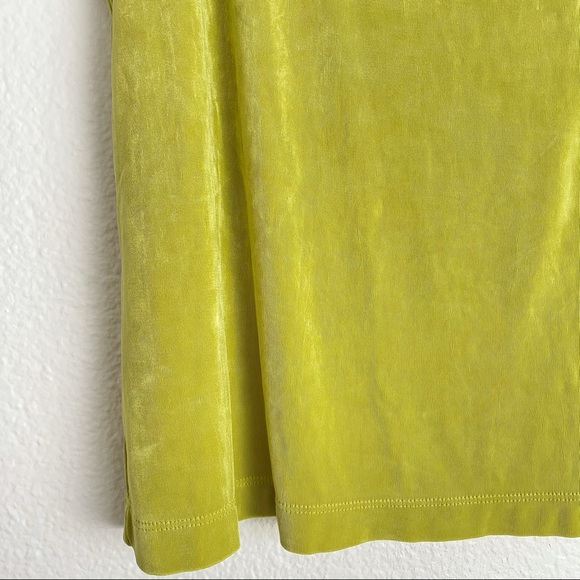 VINTAGE Chico’s Lime Green Tank - Picture 5 of 8